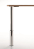 Picture of Peter Meier 27 3/4" Studio Leg in Studio Polished Chrome (653-7S-C1)